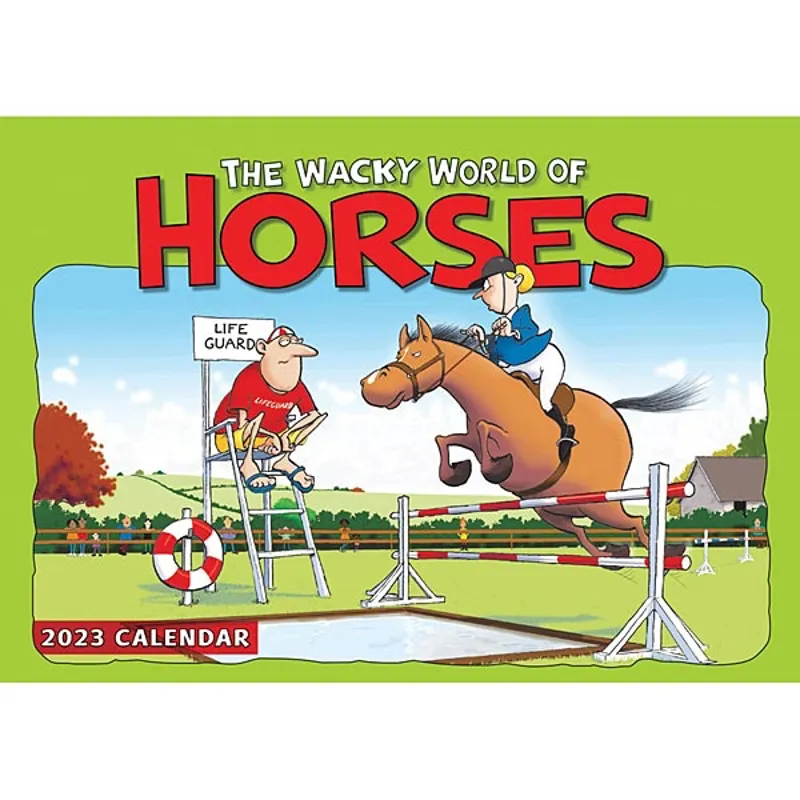 Wacky Horse 2023 Calendar